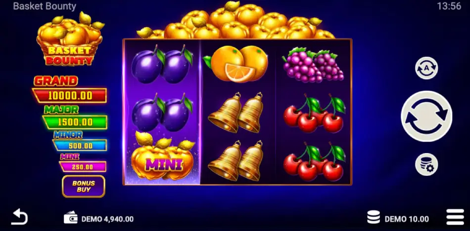 Feste Jackpots im Bonusspiel